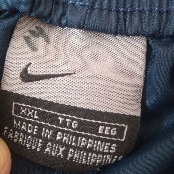 Vintage Nike Spell Out Striped Wind Pants Joggers Trainers - Picture 5 of 7